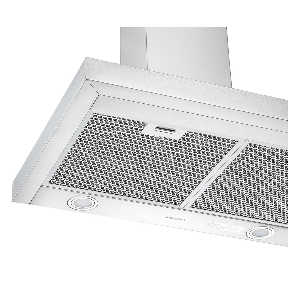 WRRV430 30 in. Rear-Vented Wall Mount Pyramid Range Hood in Stainless