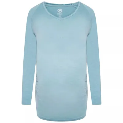 Long-Sleeve Nursing Crew-Neck Top - Thyme Maternity