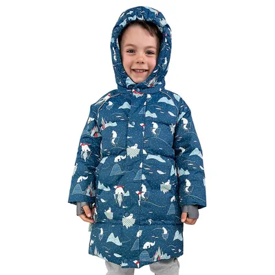Toddler Toasty-dry Waterproof Puffy Coat