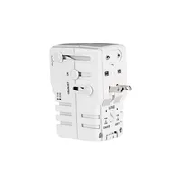 All-in-one Travel Converter And Adapter With Integrated Surge Protector