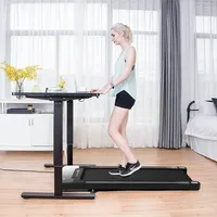 Goplus Under-desk Walking Treadmill Jogging Exercise Machine W/ Remote Controller