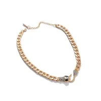 Gold-plated Chain Link Necklace