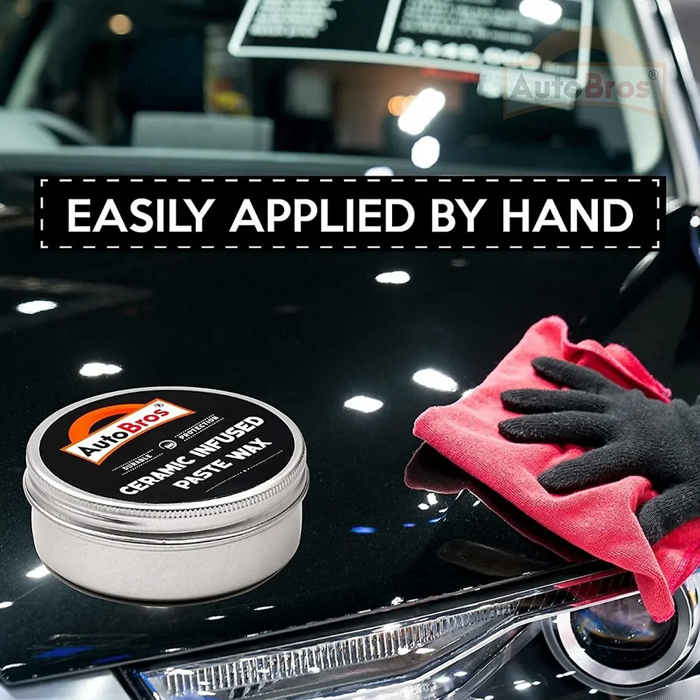 Ezonedeal AutoBros High Gloss Water Beading Wax Infused With Ceramic