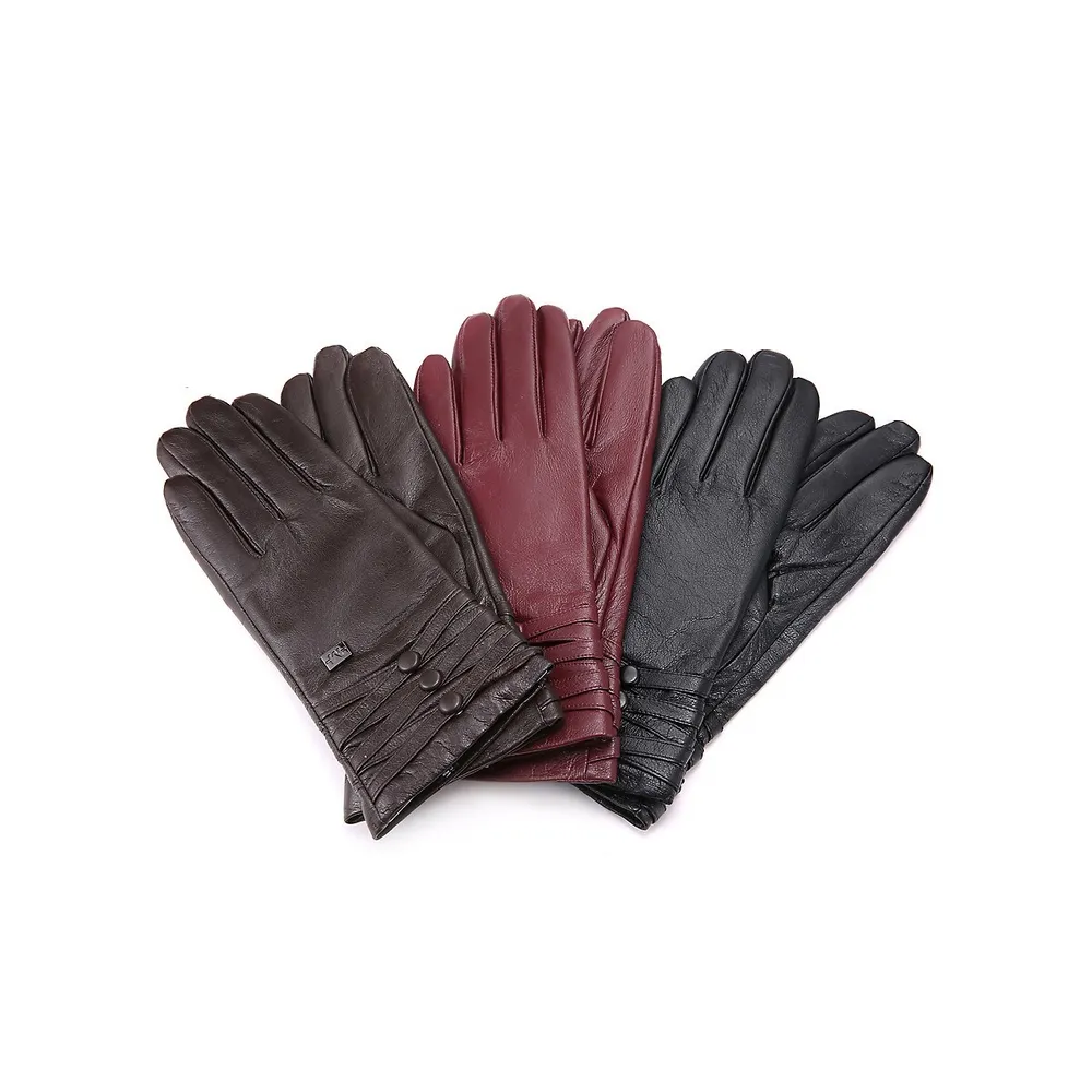 Etereo Women's Semi-Aniline Leather Gloves