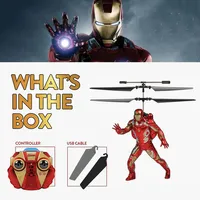 Marvel Avengers Iron Man Flying Figure Ir Helicopter