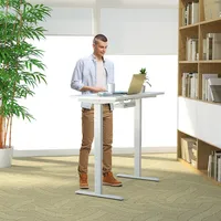 48'' Universal One-piece Desktop For Standard & Sit To Stand Desk Frame