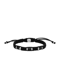 Men's Black Onyx Beaded Bracelet