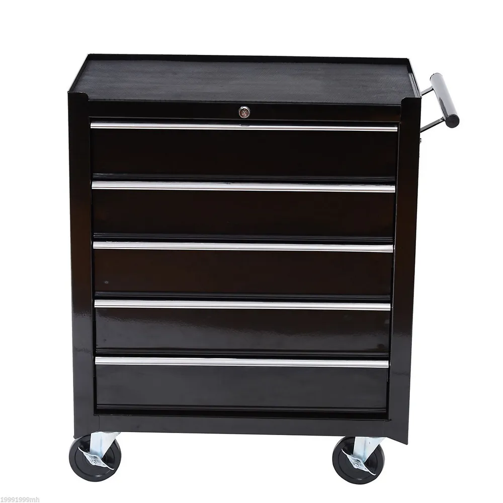5 Drawer Steel Rolling Tool Cabinet