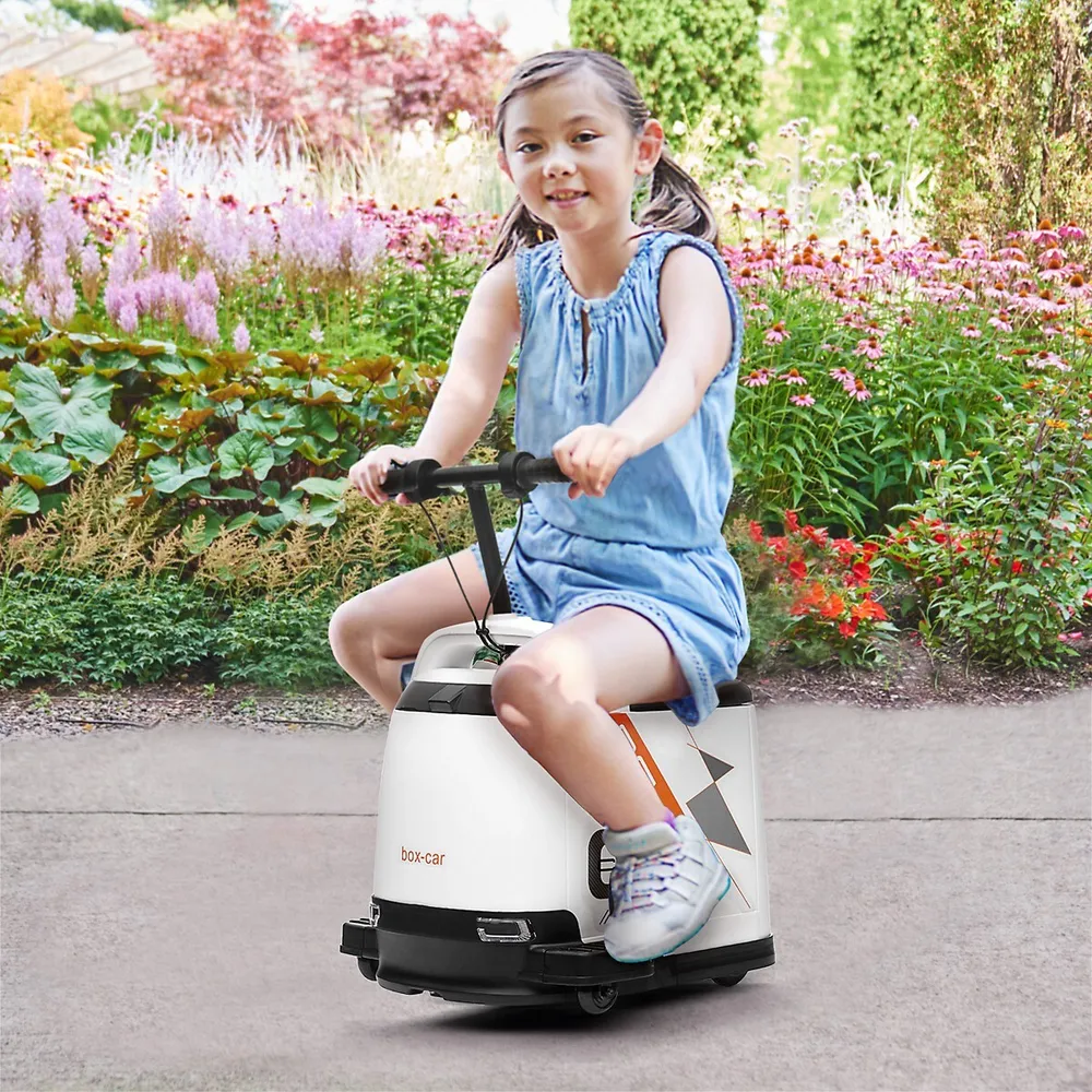 Brushless Kids Ride On Car Toy, Thunderbox™ With Variable Speed Throttle, Storage Area 24v