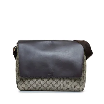 Pre-loved Gg Supreme Flap Messenger