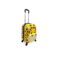 TUCCI Italy Kids Gaffie Giraffe 18in 3d Children Luggage