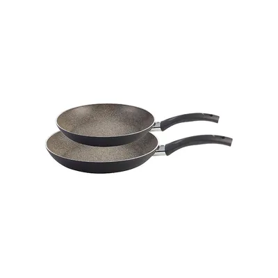 Bologna Non-Stick Granitium Cookware 2-Piece Set