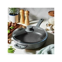 Sauteuse de 28 cm Parma Plus avec couvercle et poignée d'appoint