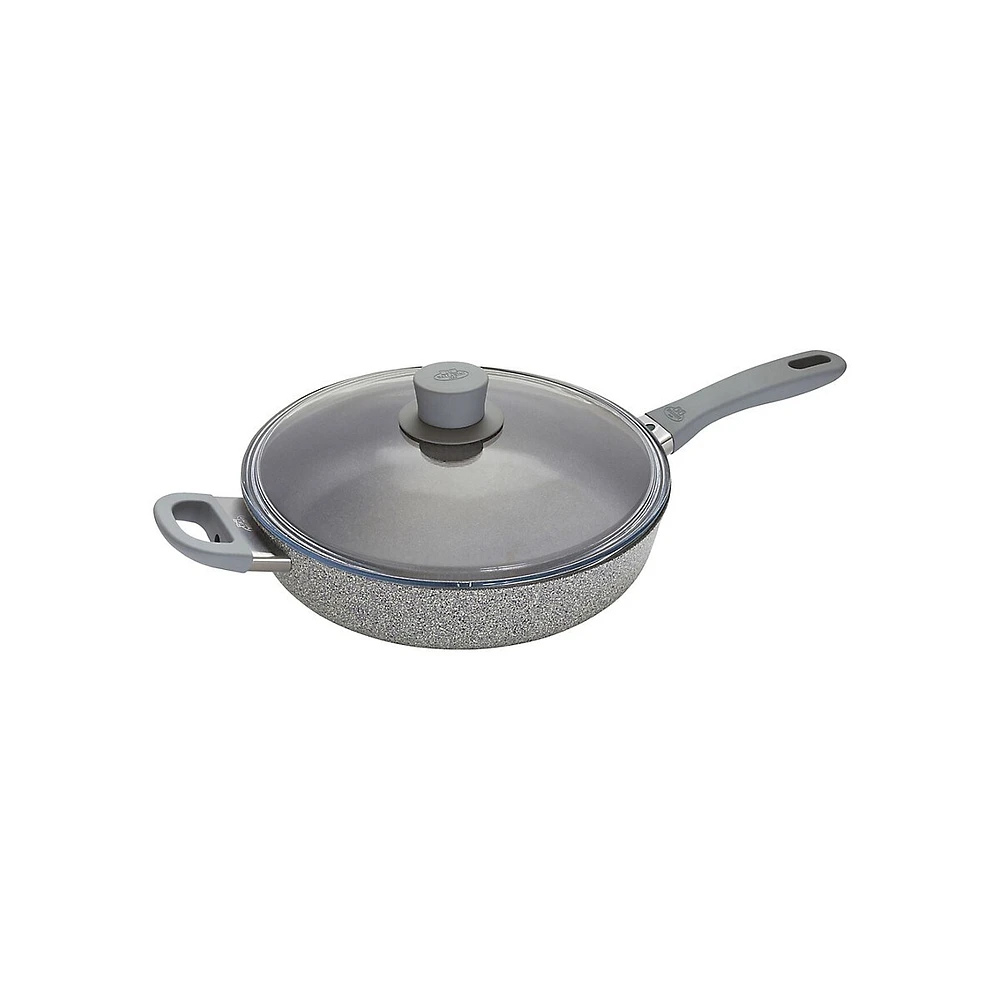 Sauteuse de 28 cm Parma Plus avec couvercle et poignée d'appoint
