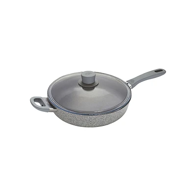 Sauteuse de 28 cm Parma Plus avec couvercle et poignée d'appoint
