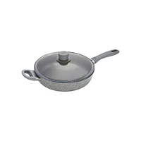 Sauteuse de 28 cm Parma Plus avec couvercle et poignée d'appoint