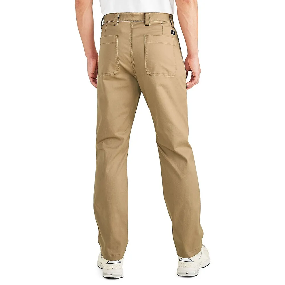 Straight-Fit Utility Pants