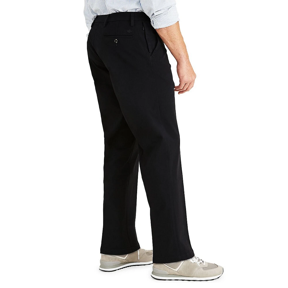 Big & Tall Workday Khaki Classic-Fit Smart 360 Flex Pants