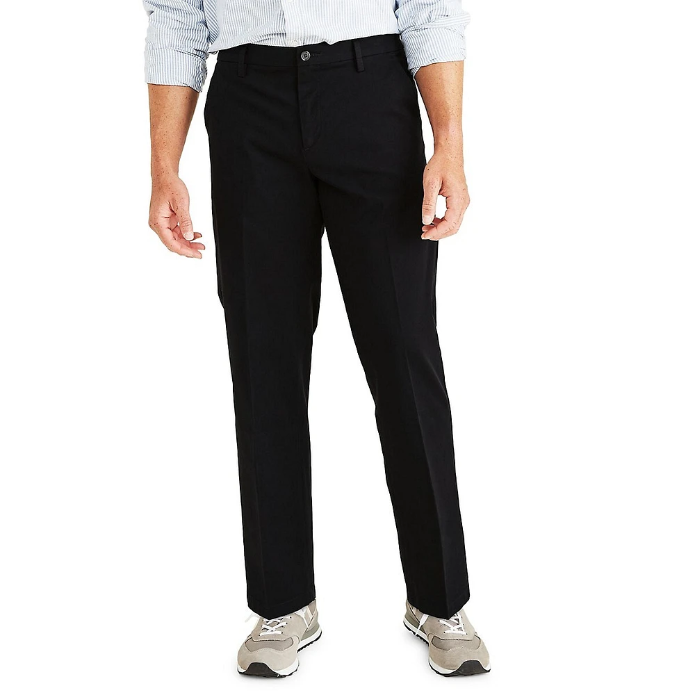 Big & Tall Workday Khaki Classic-Fit Smart 360 Flex Pants