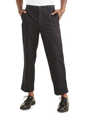 Relaxed-Fit Cropped Pants