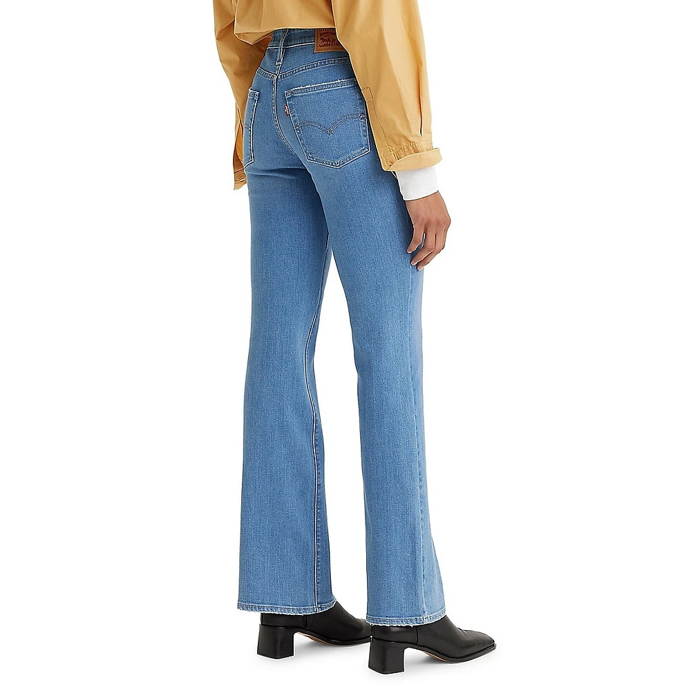 725 High-Rise Bootcut Jeans Tribeca Sun