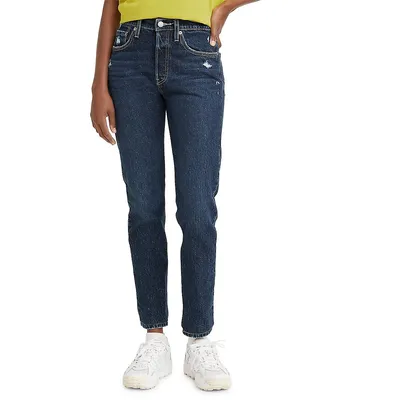 501 Skinny-Fit Salsa Authentic Jeans
