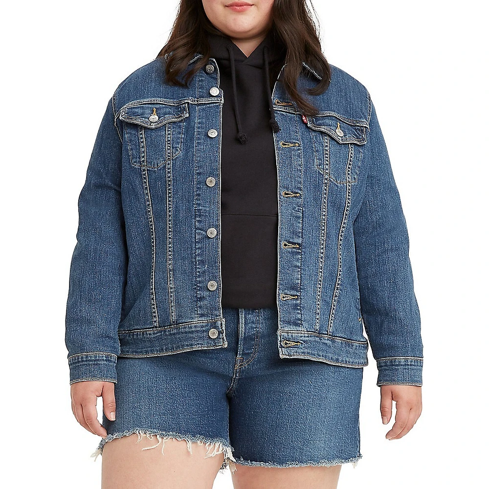 Plus Original Trucker Denim Jacket