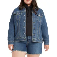 Plus Original Trucker Denim Jacket