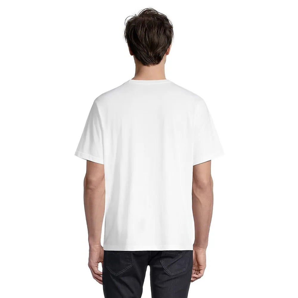 Relaxed-Fit Poster Logo Graphic T-Shirt