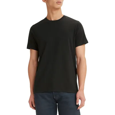 T-shirt personnalisable en coton à encolure ronde