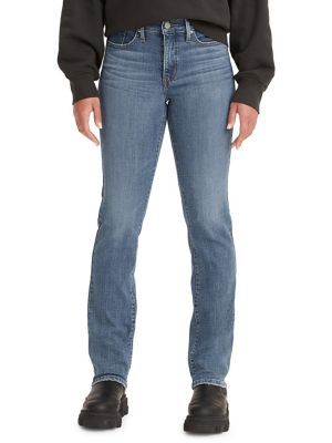 Levi's 724 Slate Scan High-Rise Straight Jeans | Metropolis at Metrotown