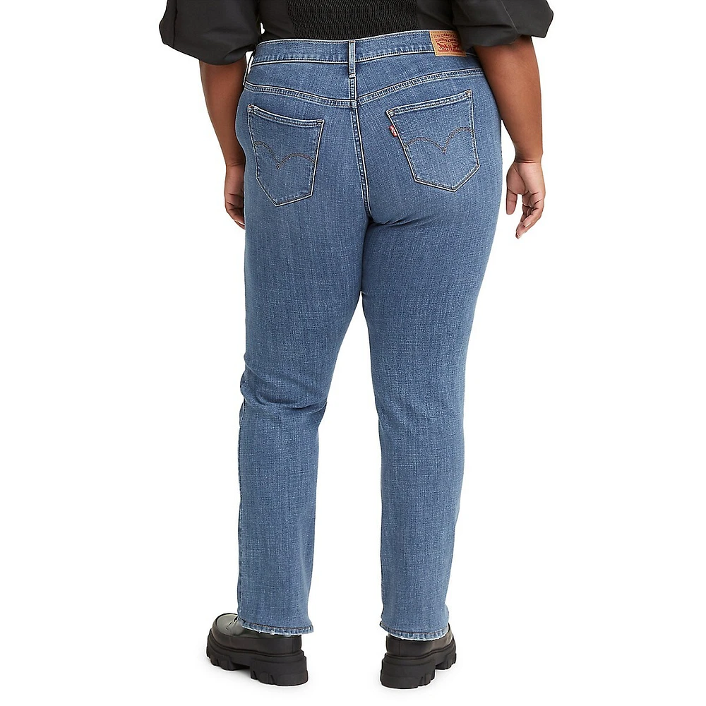 Plus 314 Shaping Straight Jeans