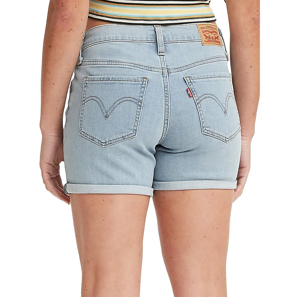 Short en denim mi-long Lapis Outsider