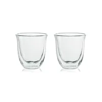 2-Piece Double Walled Cappuccino Glass Set