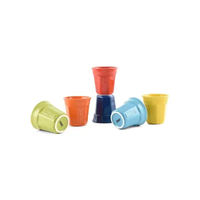 Bicchierini 6-Piece Octagonal Cup Set