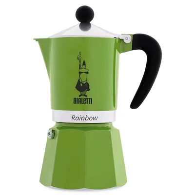 Rainbow 3-Cup Stovetop Espresso Maker