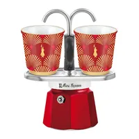 Art Deco Mini Express 2-Cup Espresso Set