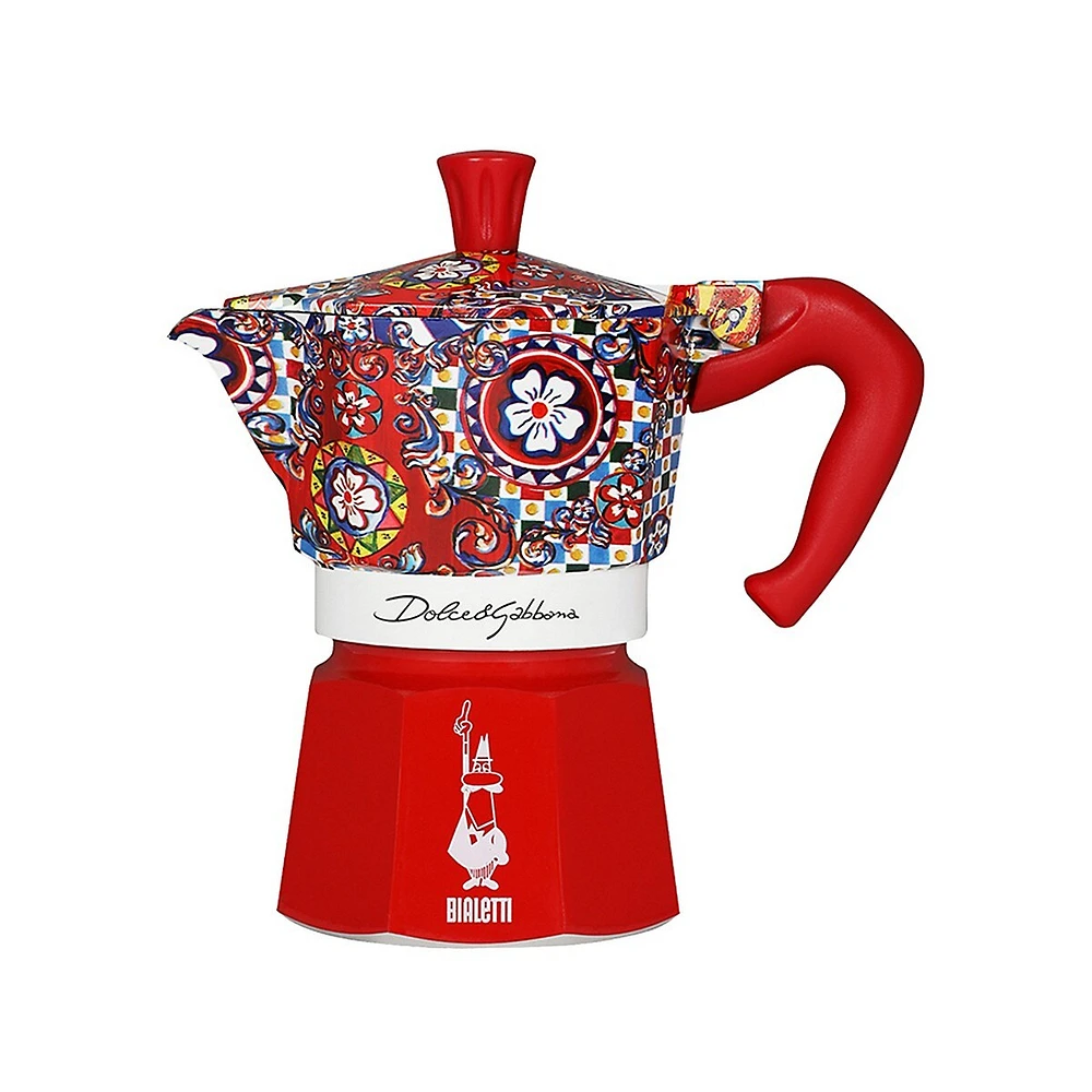 Cafetière 3 tasses Bialetti x Dolce et Gabbana Moka Express