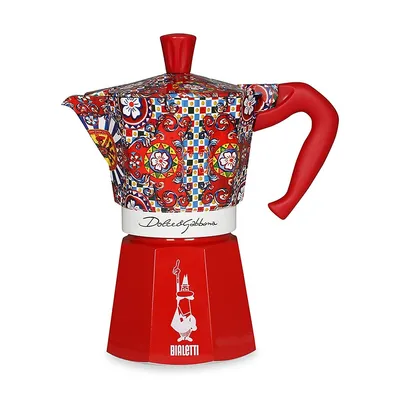 Bialetti x Dolce & Gabbana Moka Express 6-Cup Coffee Maker