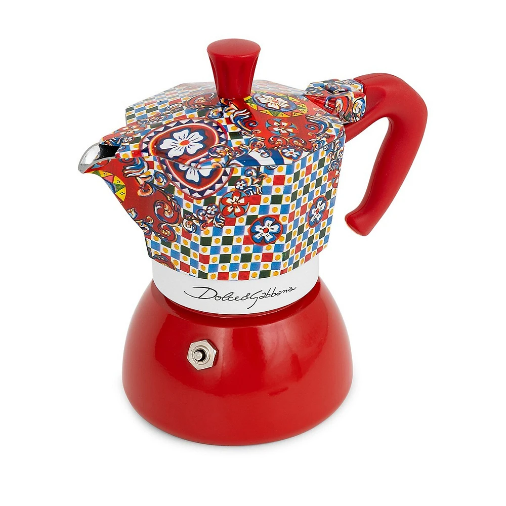 Cafetière espresso 4 tasses Moka Induction Bialetti x Dolce et Gabbana 04143CAD-004