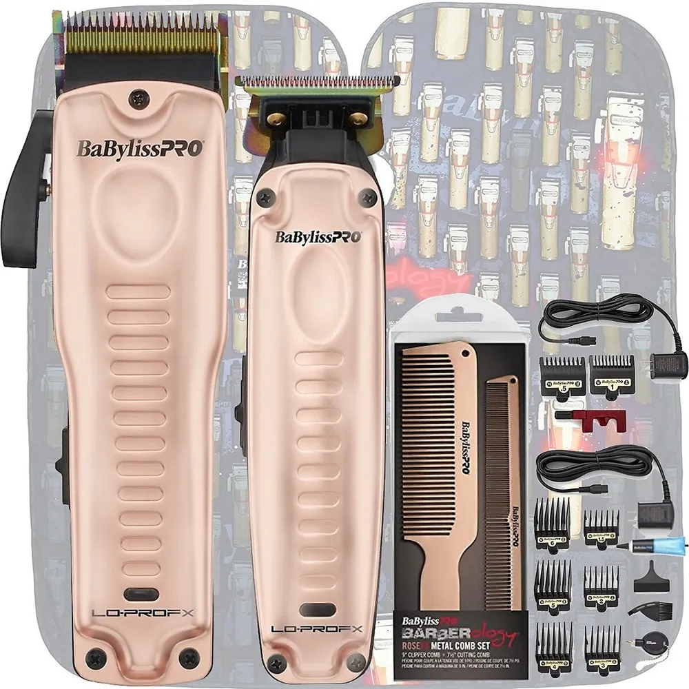 BaByliss PRO Limited Edition Influencer Red Lo-Pro FX Clipper & Trimme