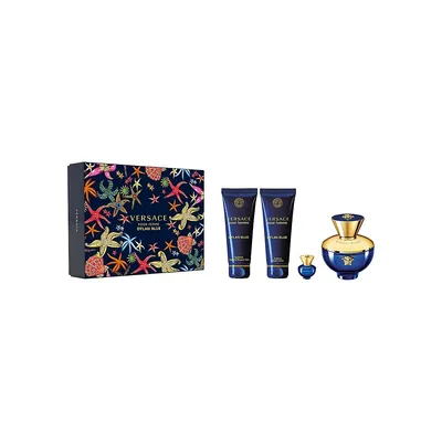 Versace Dylan Blue Pour Femme Eau de Parfum 4-Piece Gift Set - $266 Value