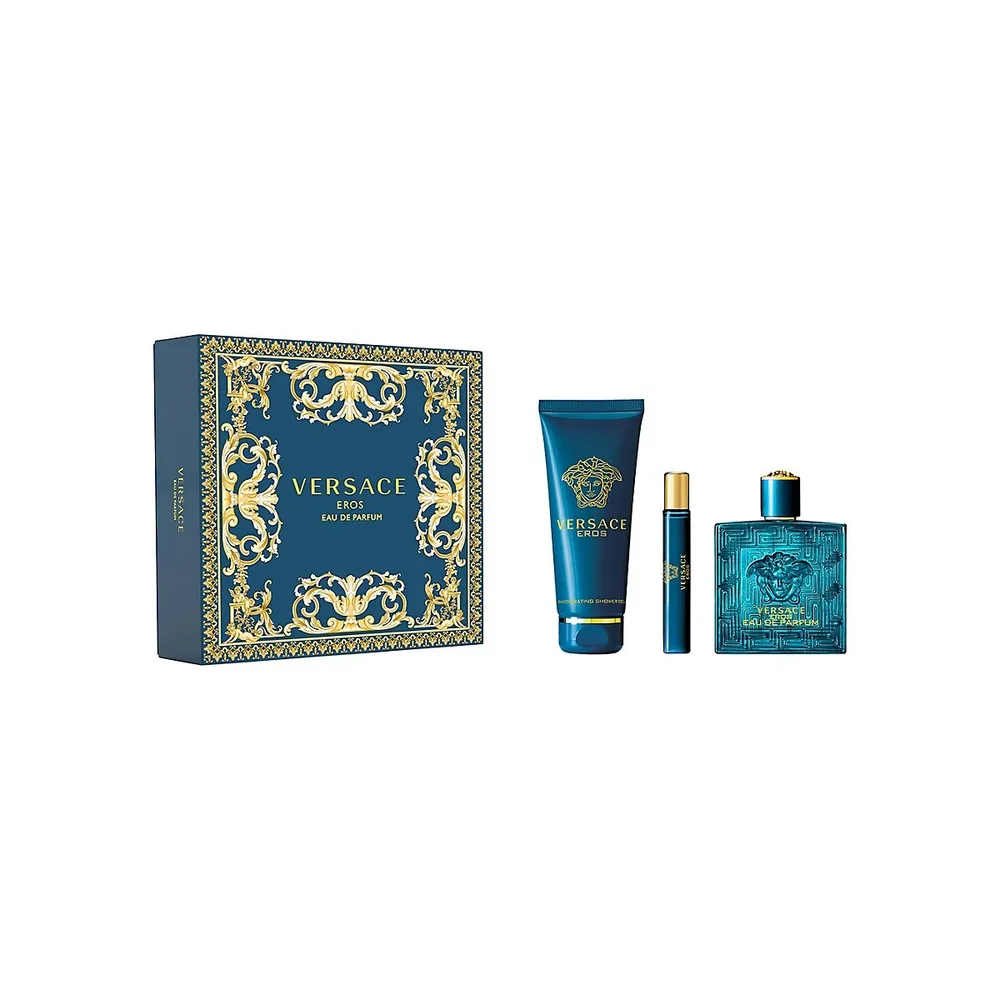 Eros Eau Ee Parfum 3-Piece Gift Set - $231 Value