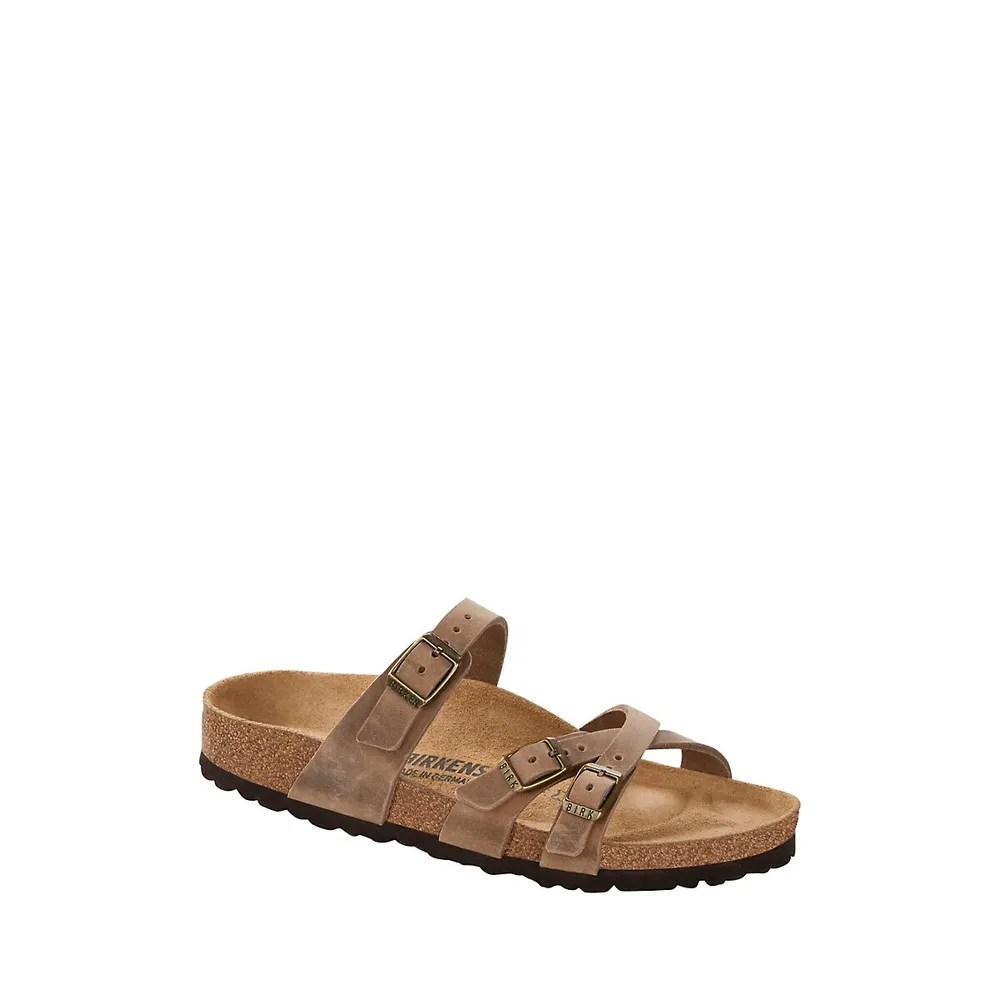 Women's Franca Oiled Leather Sandals