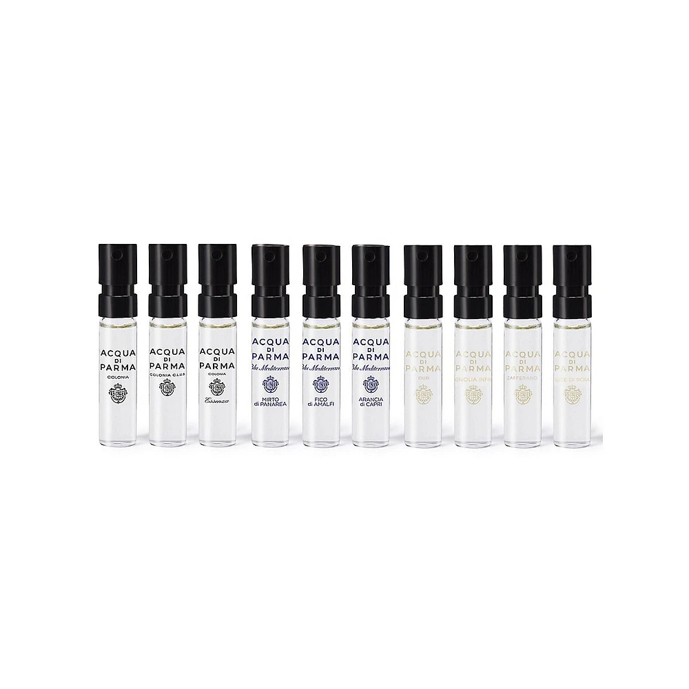 10-Piece Perfume Sample Set