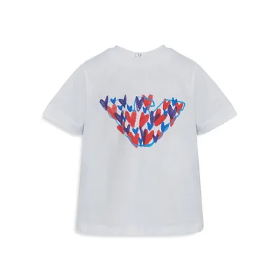 T-shirt graphique avec logo cœur pour bébé fille