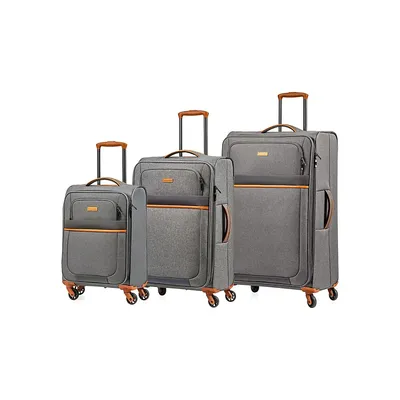 Ensemble de trois valises ultras légères à coquille souple Classic II
