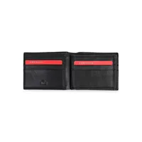 Multi-Card Leather RFID Multi-Wing ID Wallet