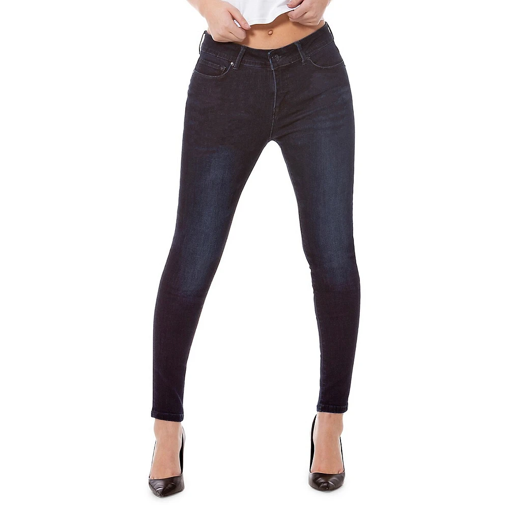 Mid-Rise Skinny Jeans