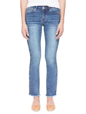 Kristine Mid-Rise Straight Jeans